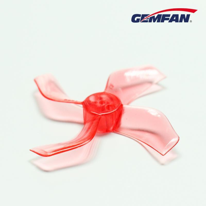 Gemfan 1636-4 40mm 4 Blade (1.5mm shaft)(8Pcs) Durable Tiny Whoop Props Clear Blue