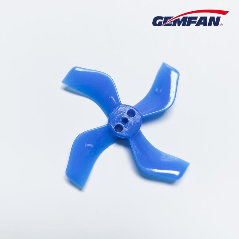 Gemfan 1636-4 40mm 4 Blade (1.5mm shaft)(8Pcs) Durable Tiny Whoop Props Clear Blue