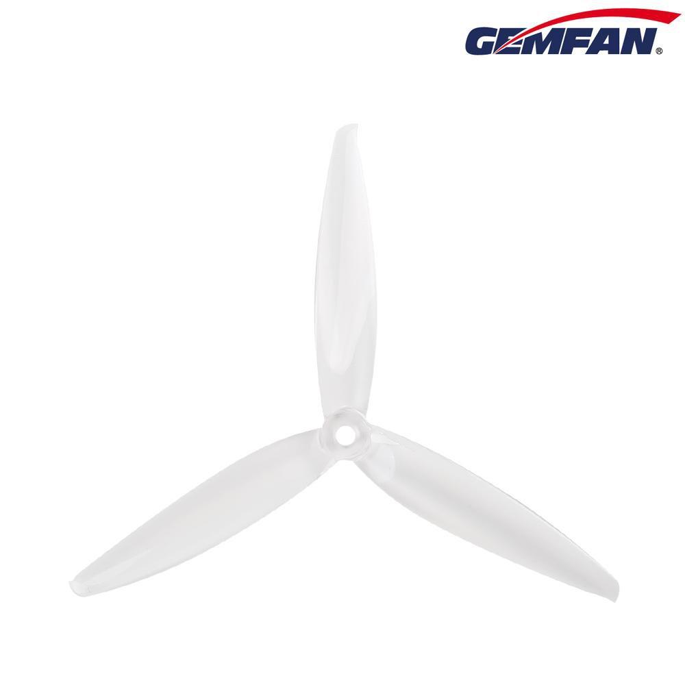 Gemfan Flash Durable 7040 3 Blade Propellers (Set of 4) Clear