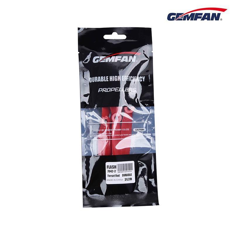 Gemfan Flash Durable Bi Blade 7042 Propellers CW/CCW 1 Pack (4 Pieces) - Phaser FPV