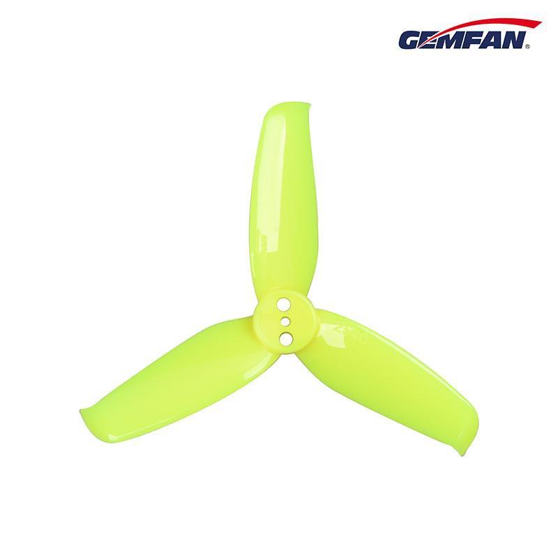 Gemfan Flash Durable Tri Blade 2540 Propellers CW/CCW 1 Pack (8 Pieces) - Phaser FPV