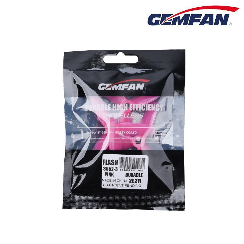 Gemfan Flash Durable Tri Blade 3052 Propellers CW/CCW 1 Pack (4 Pieces) - Phaser FPV