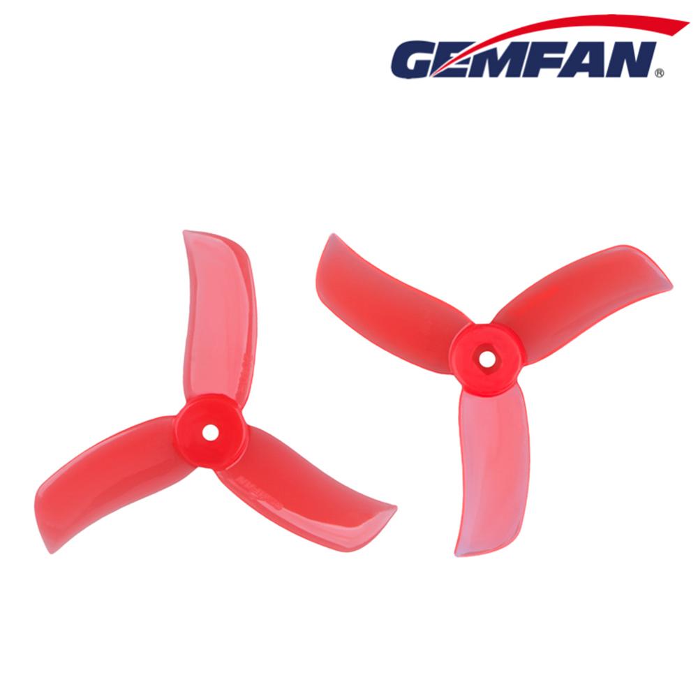 Gemfan Hulkie Durable Tri Blade 2040 Square Hole Propellers CW/CCW 1 Pack