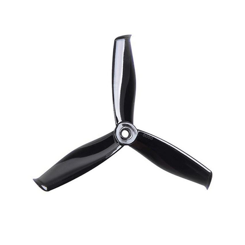Gemfan Hulkie Durable Tri Blade 5055S Propellers CW/CCW 1 Pack (4 Pieces)