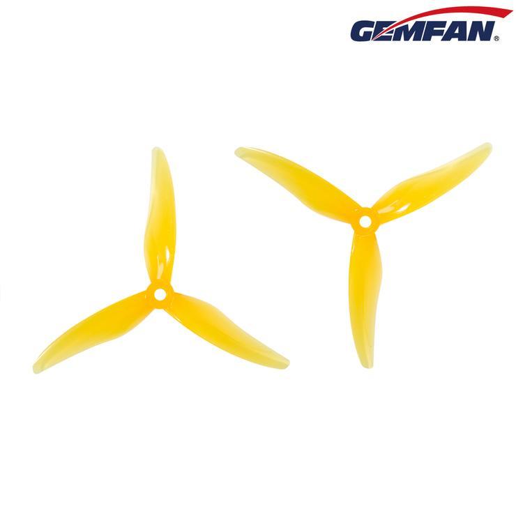 Gemfan Hurricane Durable Tri Blade 51477 Propellers CW/CCW 1 Pack (4 Pieces)