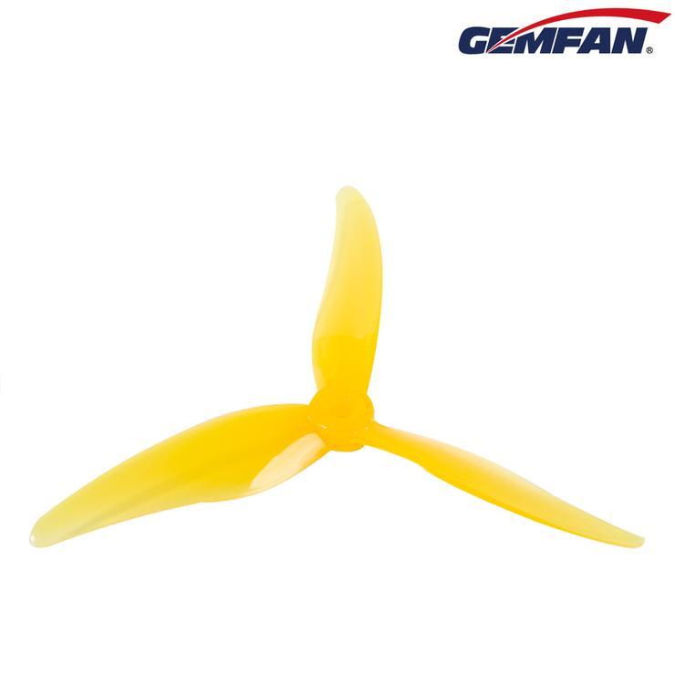 Gemfan Hurricane Durable Tri Blade 51477 Propellers CW/CCW 1 Pack (4 Pieces)