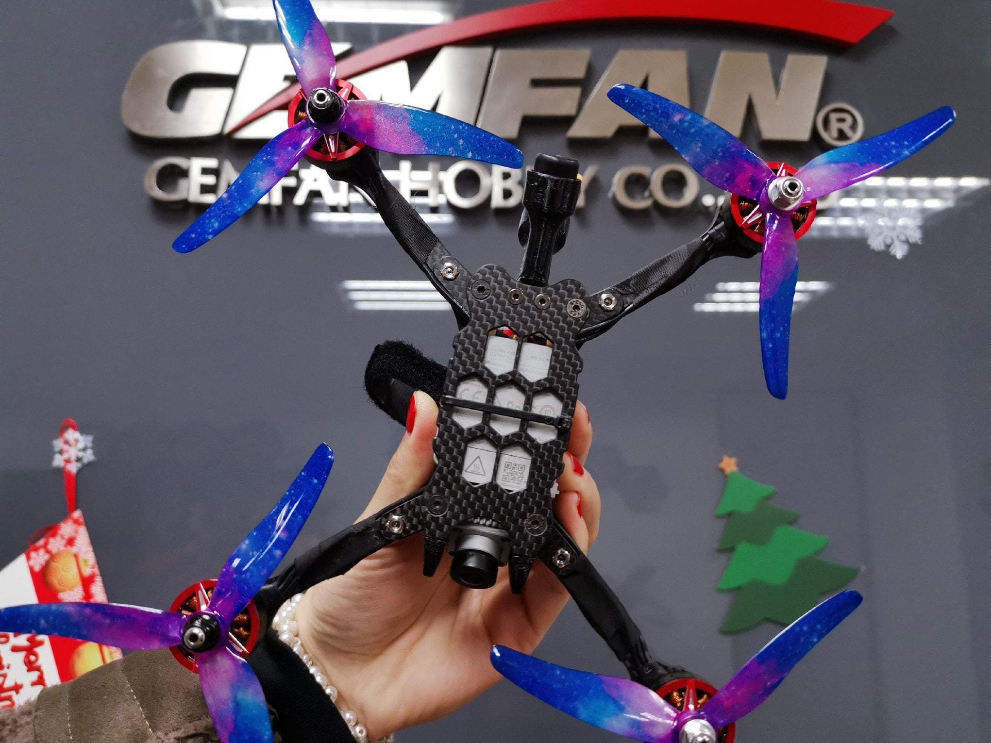 Gemfan Hurricane Durable Tri Blade 51433 Propellers (2CW + 2CCW)
