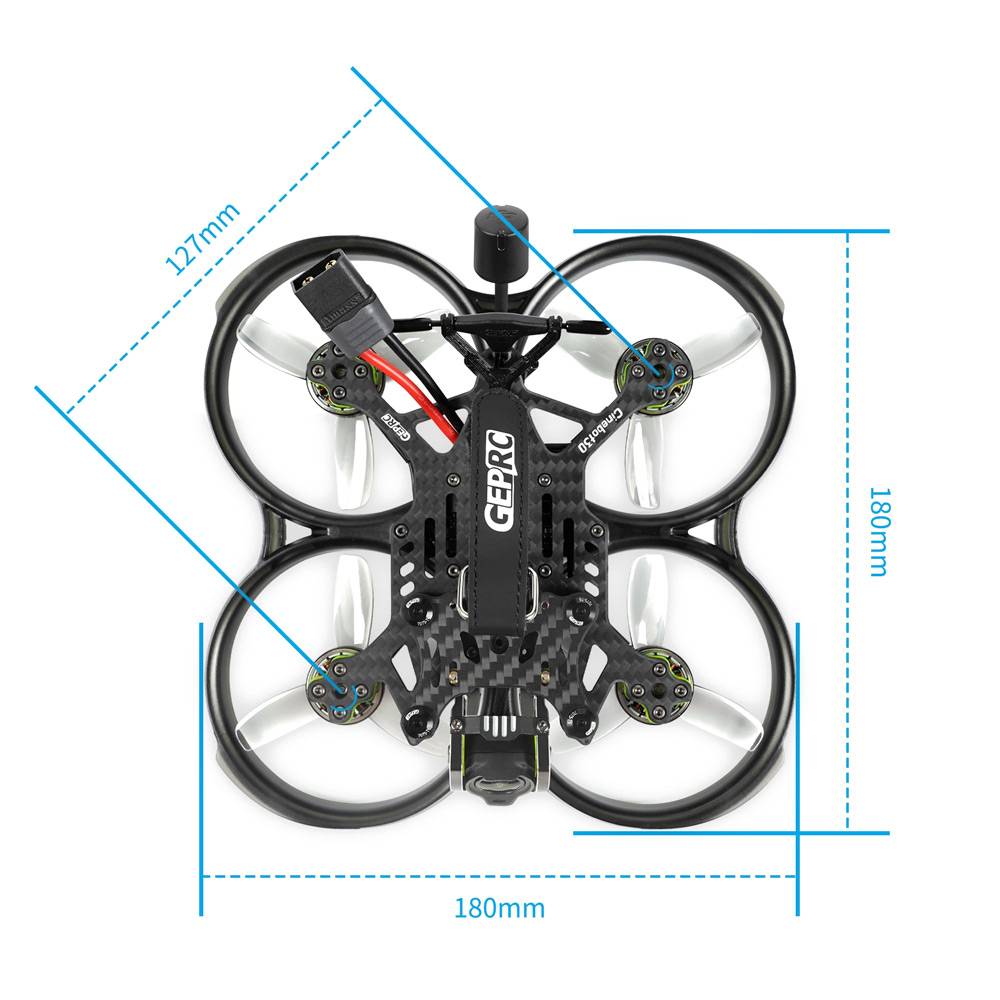 GEPRC CineBot30 3" HD FPV Drone w/ DJI O3 - 4S/6S