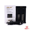 Golisi Needle 2 18650 2 Slot Li-ion Battery Charger