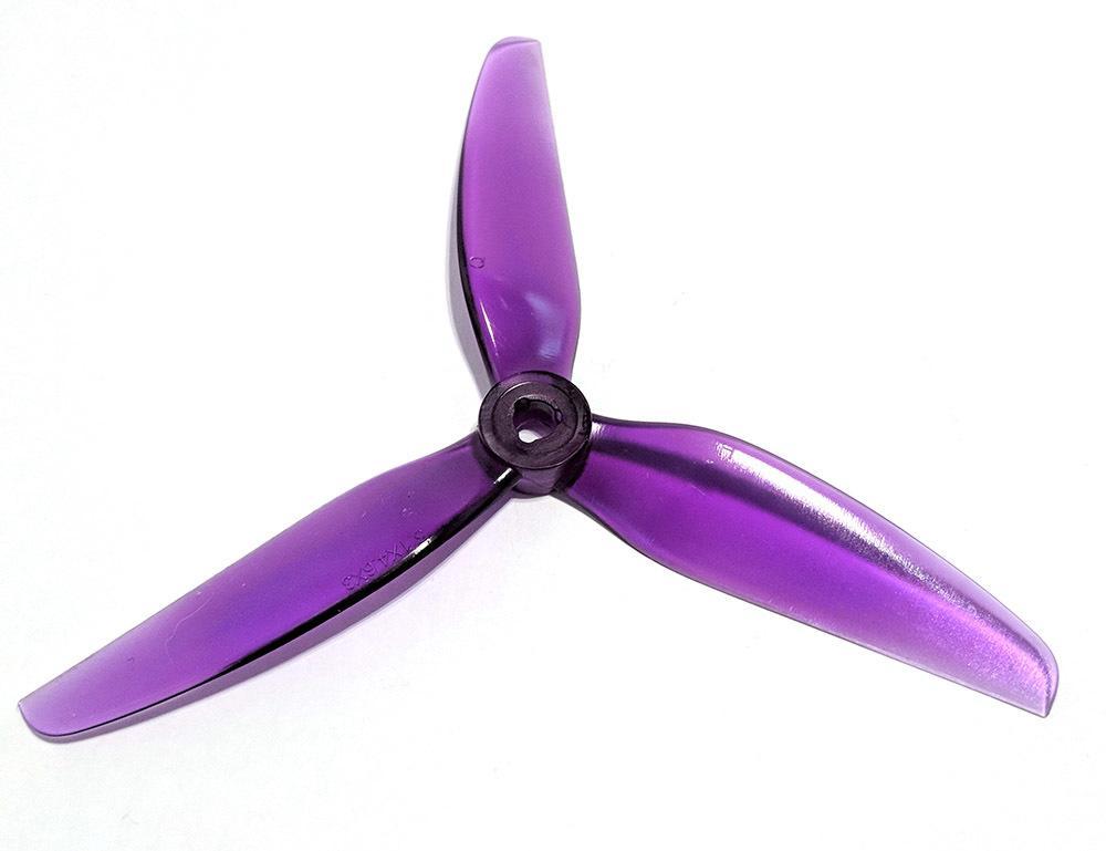 HQ Durable Prop 5.1x4.6x3V1S Tri Blade POPO Propellers CW/CCW 1 Pack (4 Pieces) - Phaser FPV