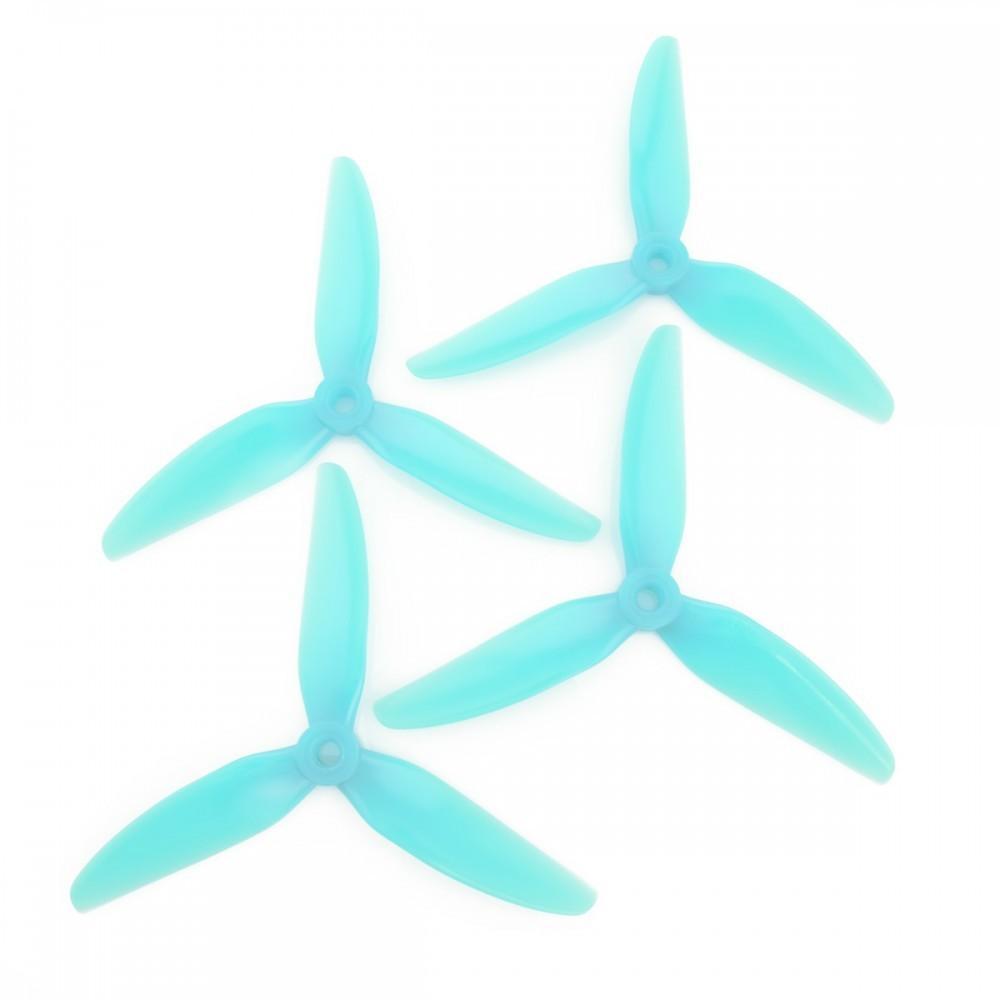 HQ Durable Prop 5.1x4.6x3V1S Tri Blade POPO Propellers CW/CCW 1 Pack (4 Pieces) - Phaser FPV