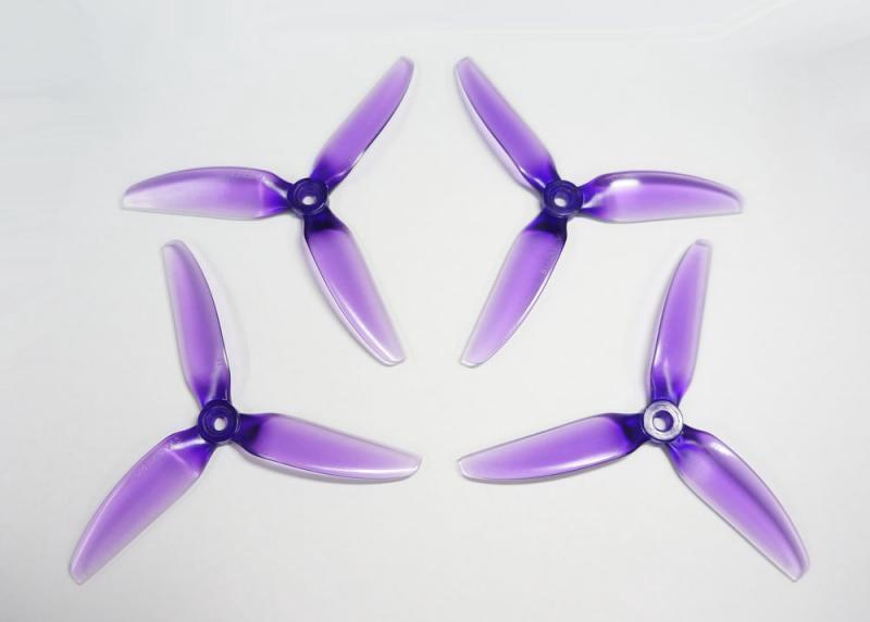 HQ Durable Prop 5X4.8X3V1S Tri Blade Propellers CW/CCW 1 Pack (4 Pieces)