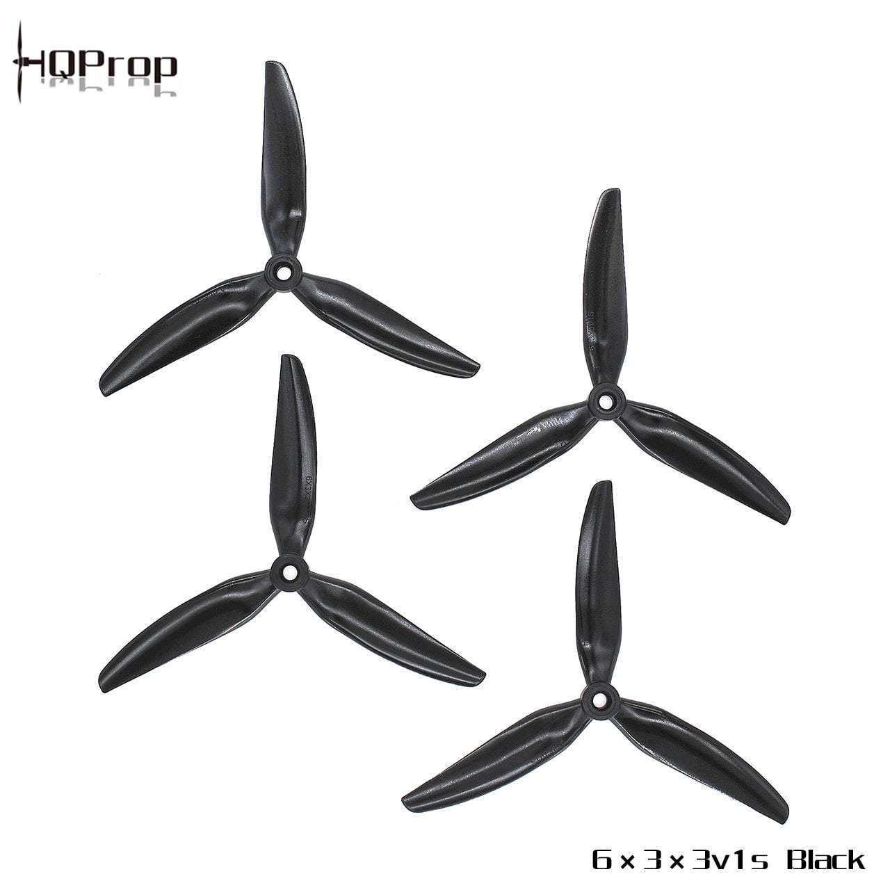 HQ Durable Prop 6X3X3V1S (2CW+2CCW)-Poly Carbonate