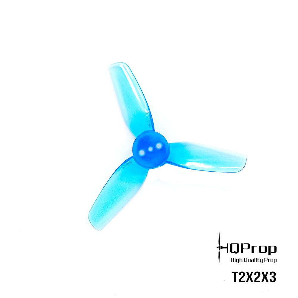 HQ Durable Prop T2X2X3 Propellers 1 Pack (4 Pieces) Blue