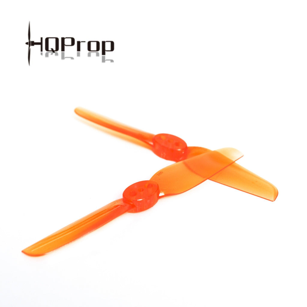 HQ Durable Prop T65MM (5CW+5CCW)-Poly Carbonate Orange