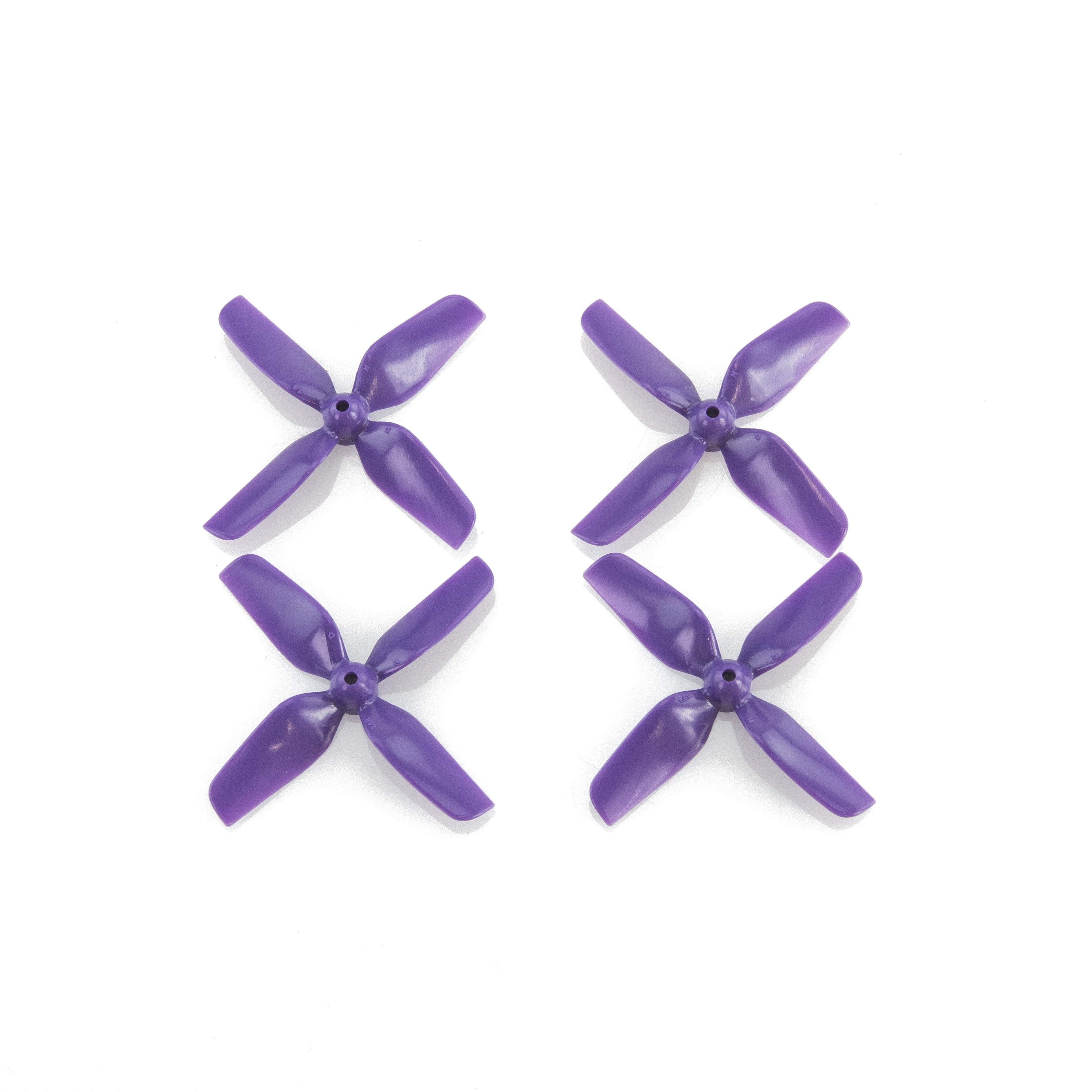HQ Prop 1.5mm Shaft Micro Whoop Prop 1.6x1.6x4 Propellers 1 Pack (4 Pieces) Orange