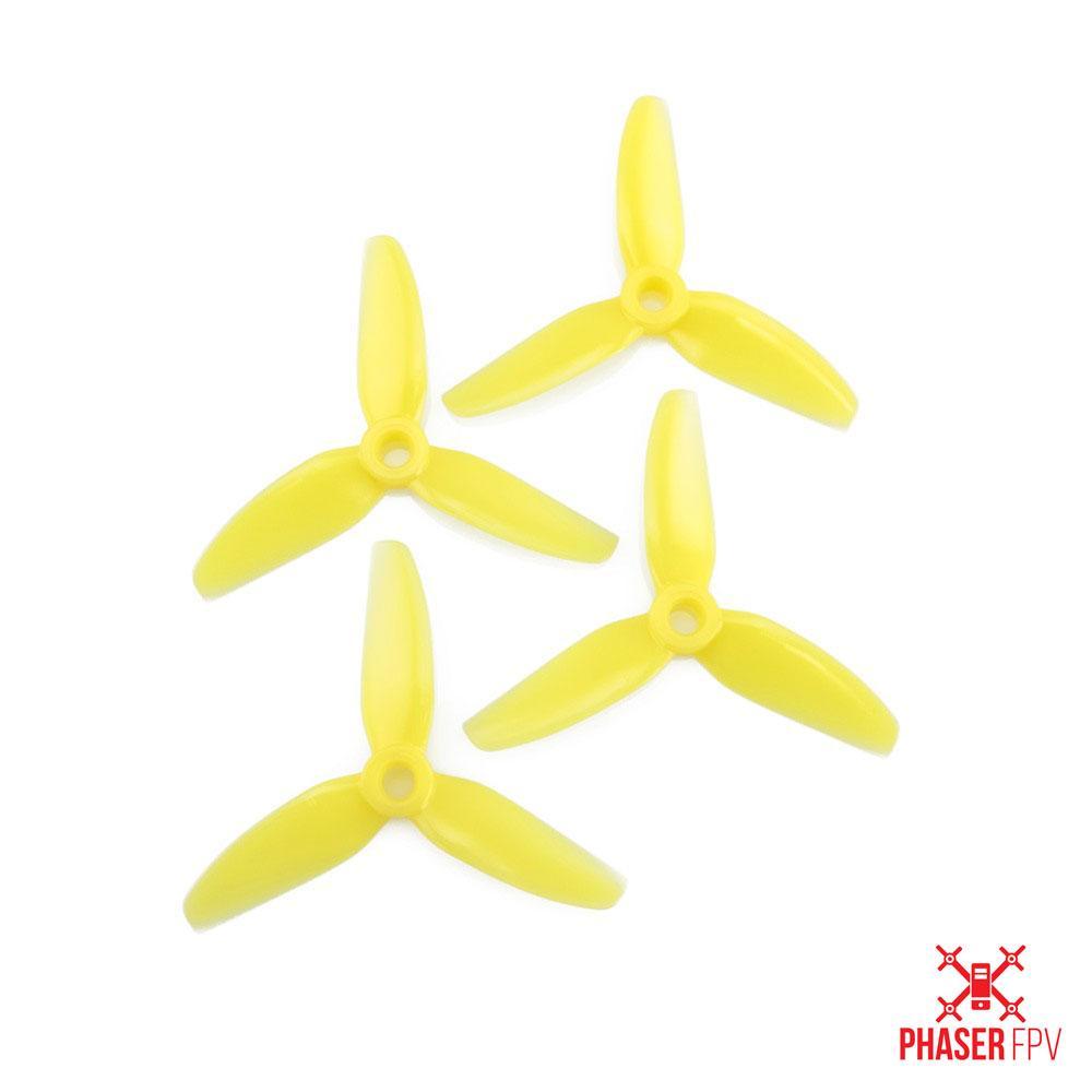 HQ Prop  3X4X3 Propellers 1 Pack (4 Pieces) Yellow