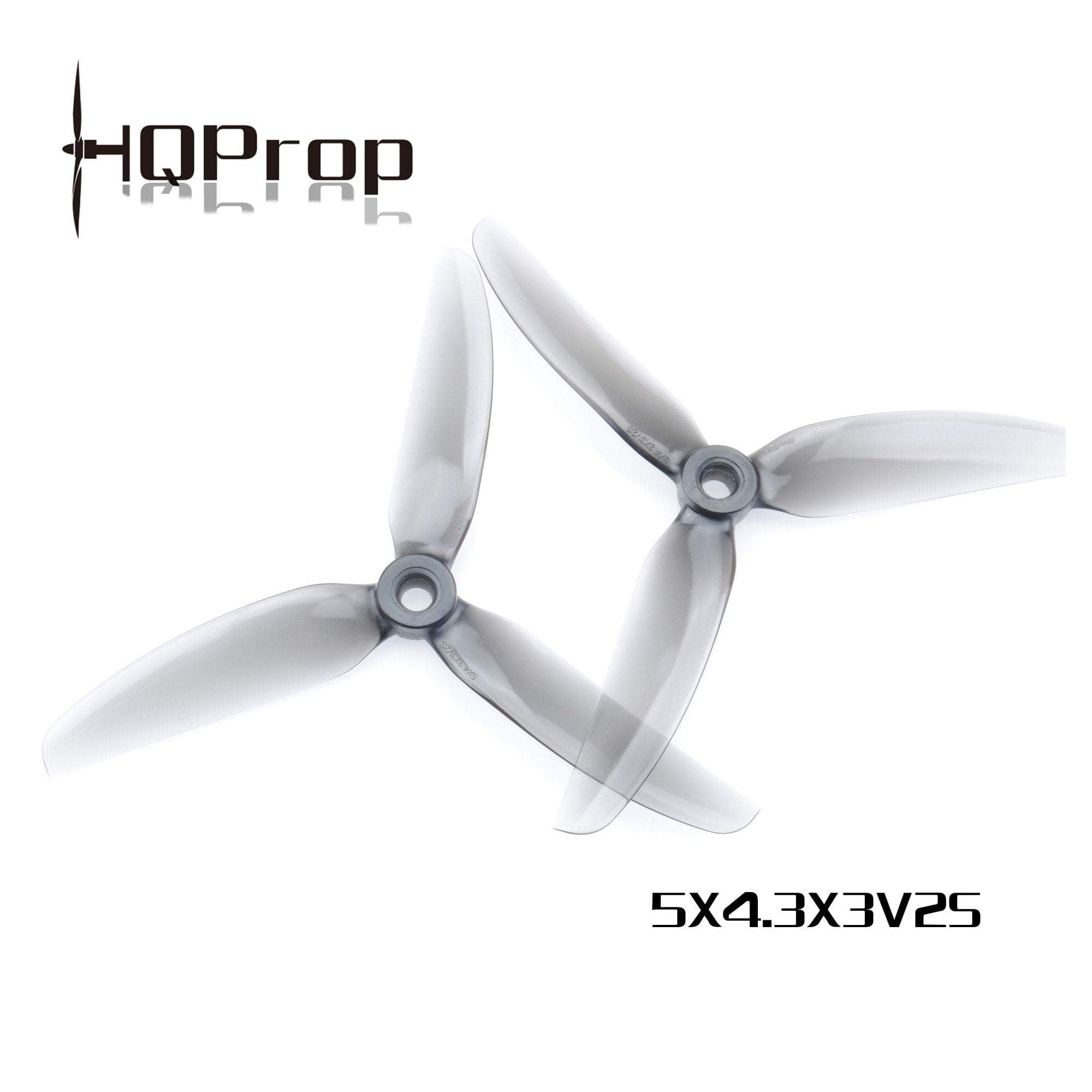 HQProp 5X4.3X3V2S Freestyle Propellers (2CW+2CCW)