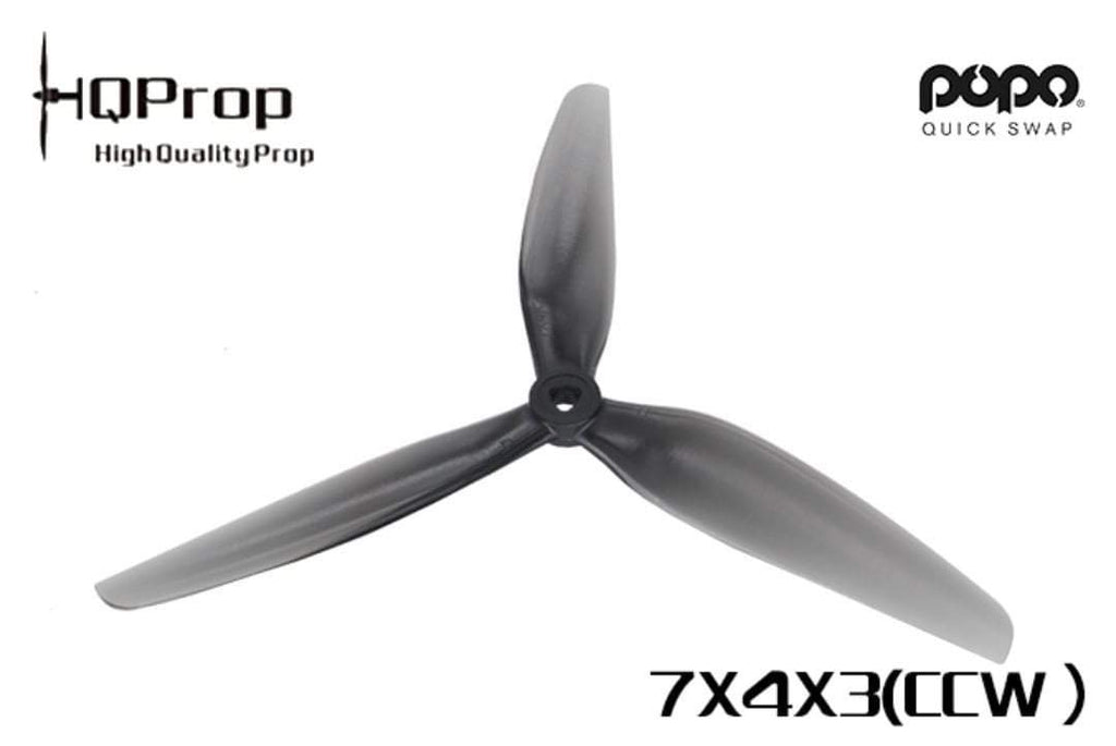 HQ Prop 7X4X3 Propellers 1 Pack (4 Pieces) Grey