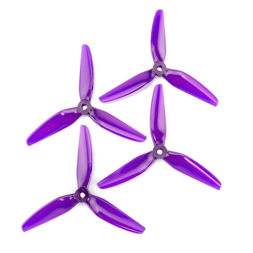 HQ Prop DP 5.1X3.1X3 Propellers 1 Pack (4 Pieces) Purple