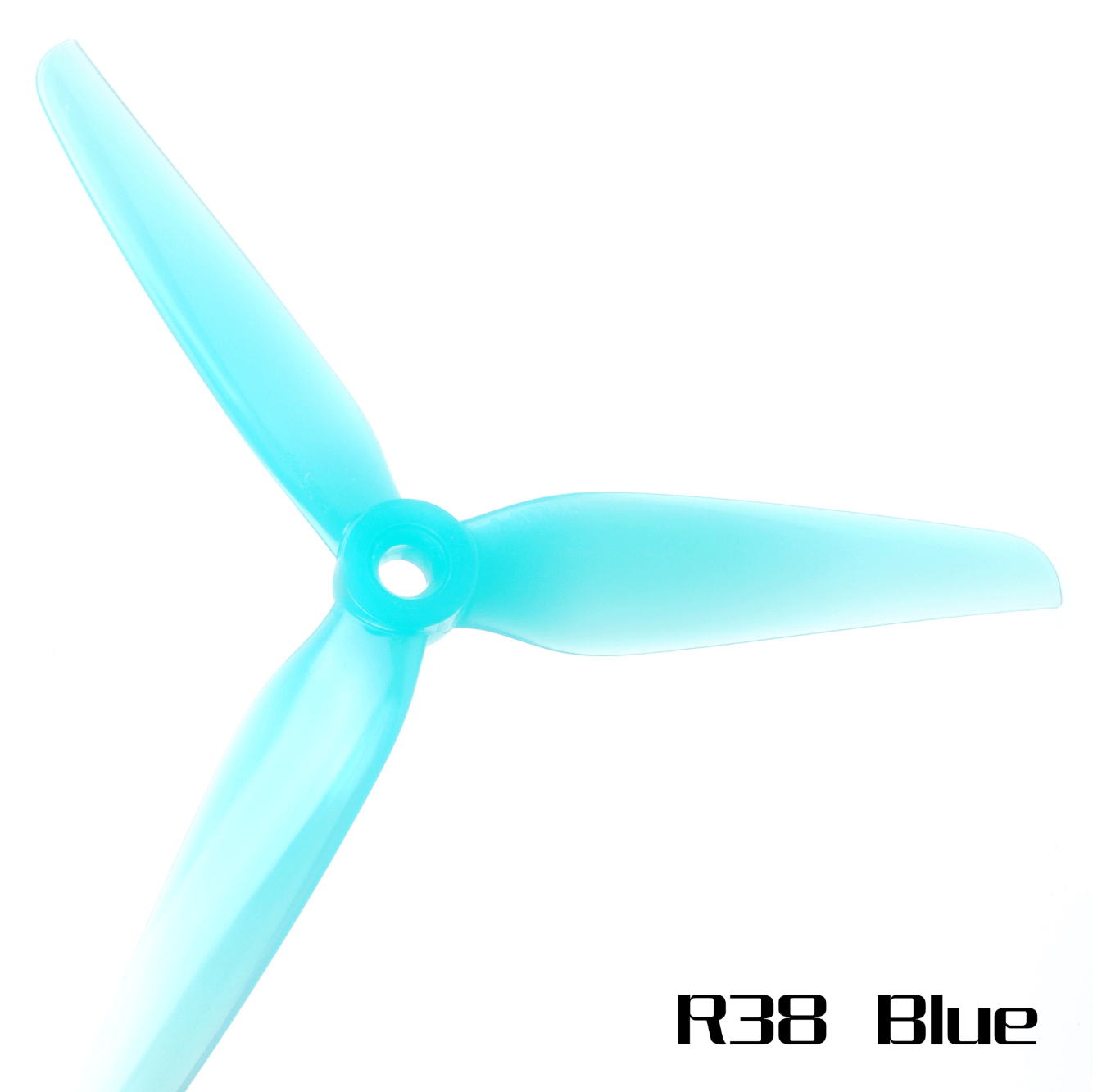 HQ Prop HeadsUp Racing Prop R38 Blue (2CW+2CCW)-Poly Carbonate
