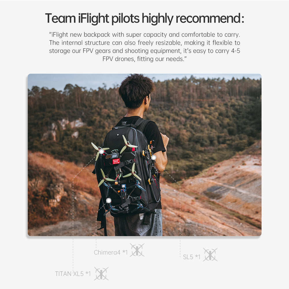 iFlight FPV Drone Backpack (NO LEDS)