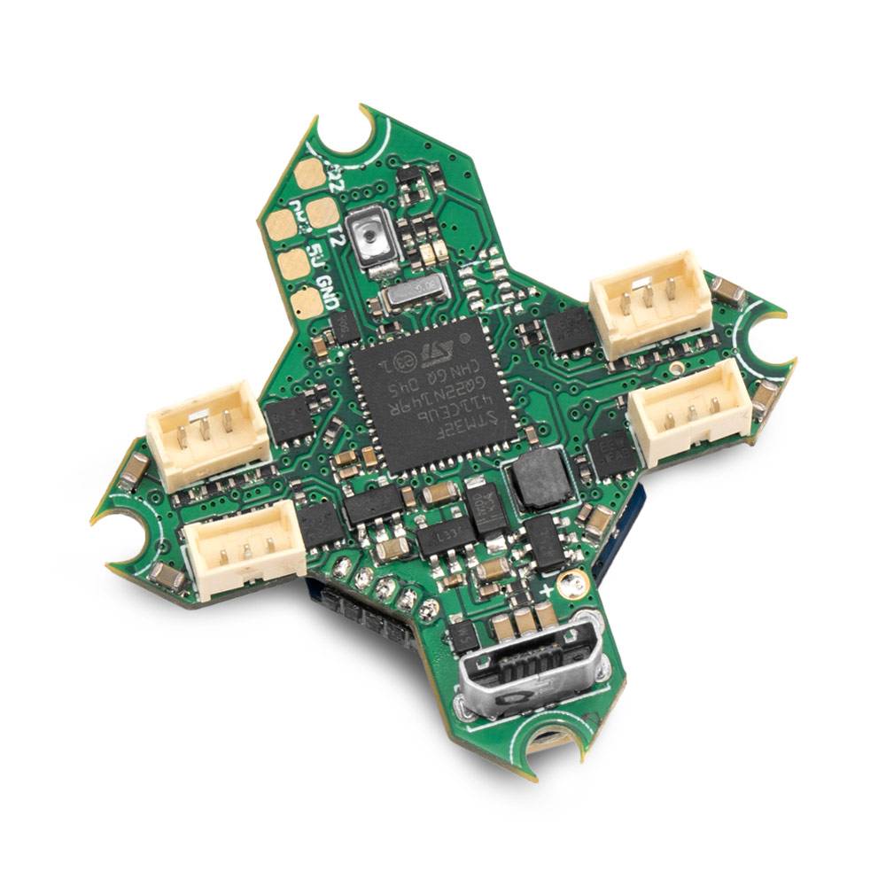 iFlight BLITZ F4 Whoop AIO Board - BMI270 F411 FC + 5A 1S ESC + 50mW VTX + ELRS 2.4Ghz RX v1.0