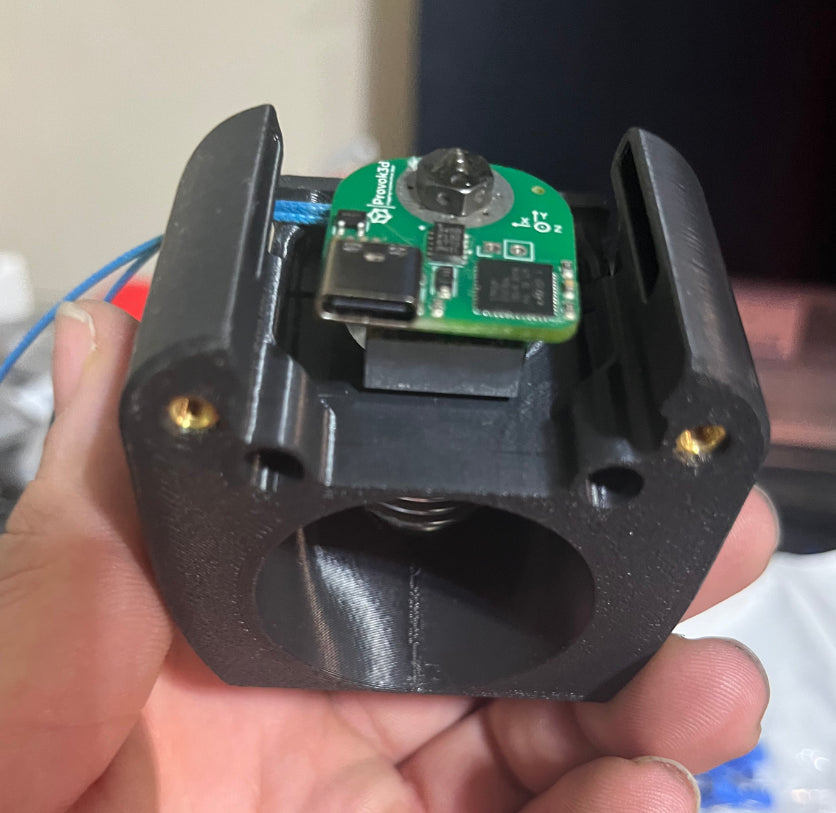 Nozzle Hard Mounted ADXL345 Accelerometer by provok3d / Boxxy