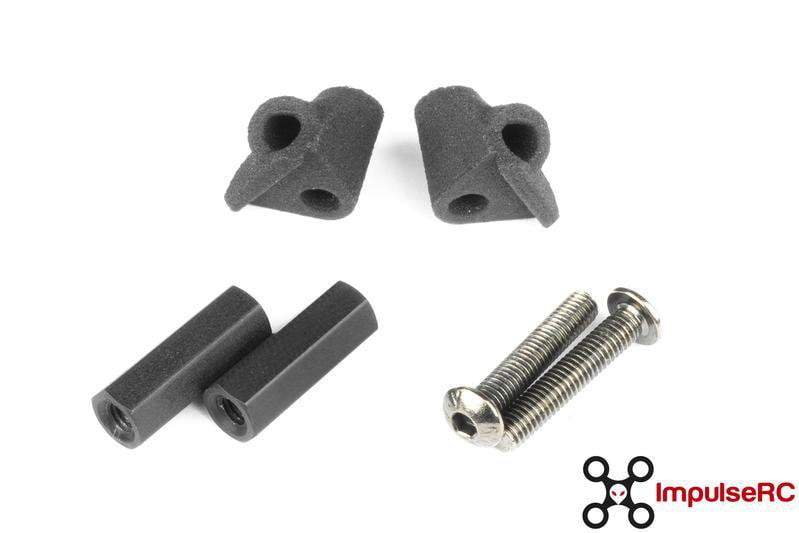 ImpulseRC Reverb Antenna Tube Clamp Kit - BLACK