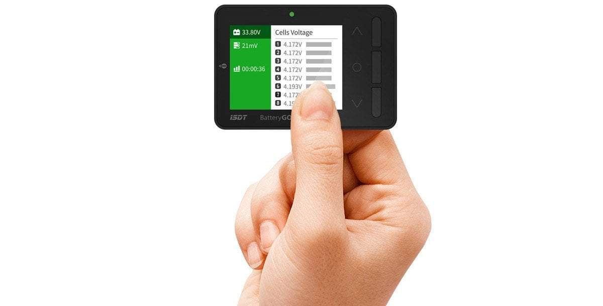 iSDT BatteryGO BG-8S Smart Battery Checker Balancer Receiver Signal Tester