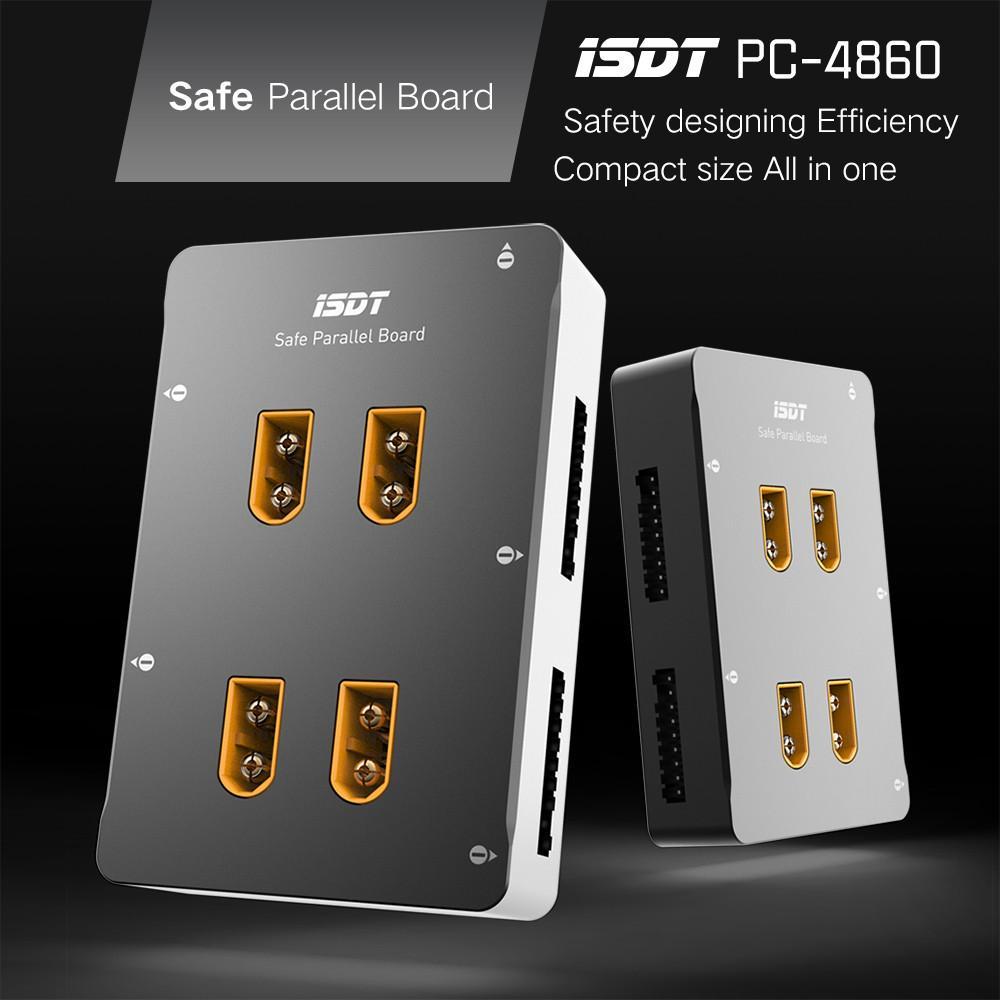 iSDT PC-4860 1-8S Safe Parallel Board XT60 Plug Parallel Balance Charging Board