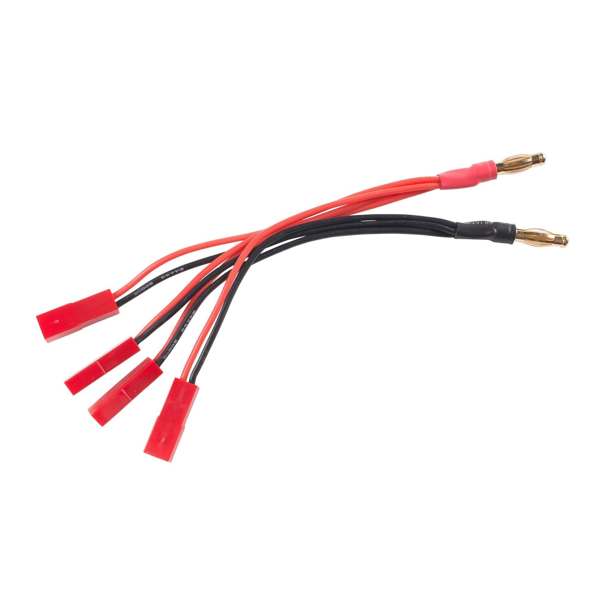 JST 4-way parallel charge cable