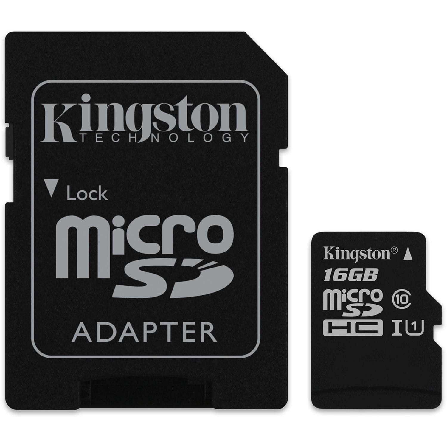 Kingston Micro SD Card 16GB 80R Canvas Select SDCS/16GB