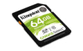 Kingston SD Card 64GB 80R Canvas Select SDS/64GB