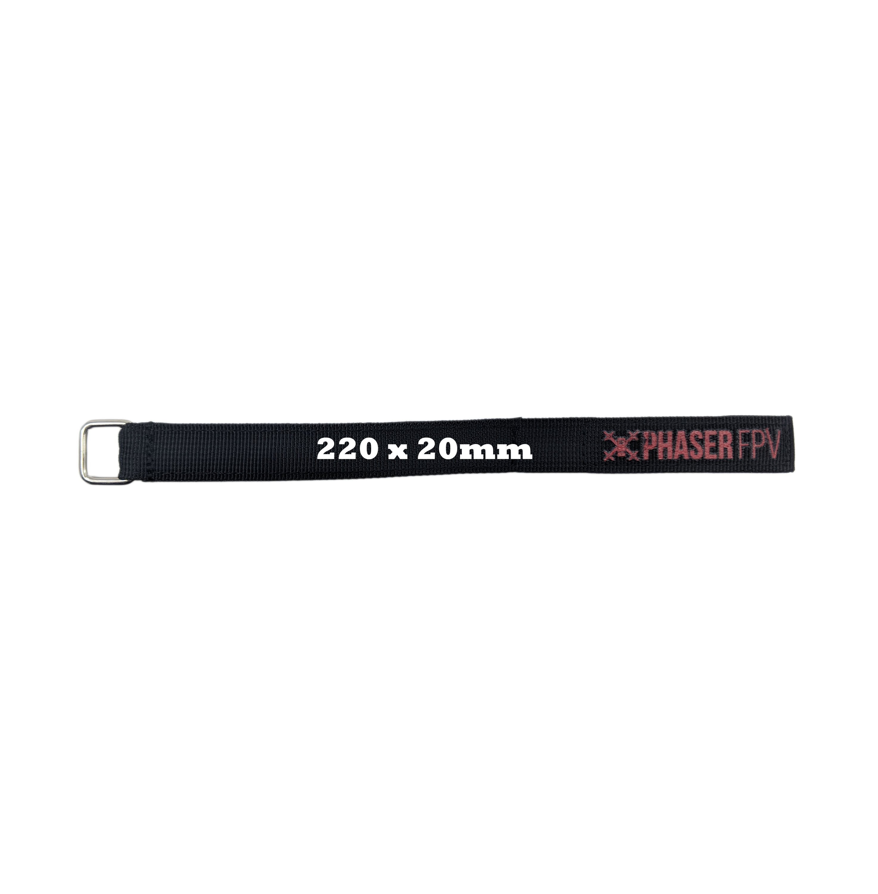 Lipo Battery Strap 220x20mm made of Nylon Webbing Phaser FPV Branded