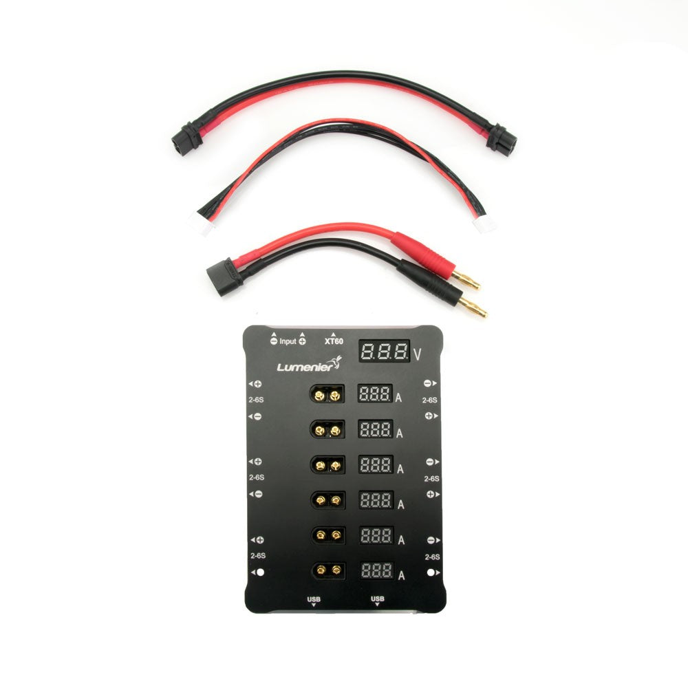 Lumenier ParaGuard PRO - Safe Parallel Charging Board (XT-60 - 6 Port)