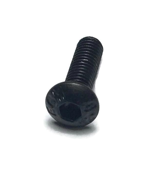 M3 Steel Button Head Screw Black Pack of 10 (Various Sizes)