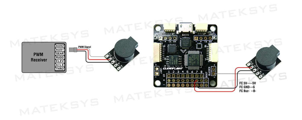 Matek 5v Loud Buzzer Lost Model Beeper DBuz5V