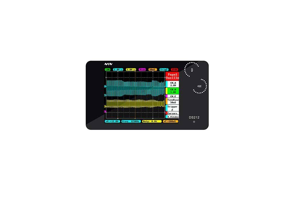 Miniware Digital Oscilloscope DS212 (Dual Channel) DS-F09