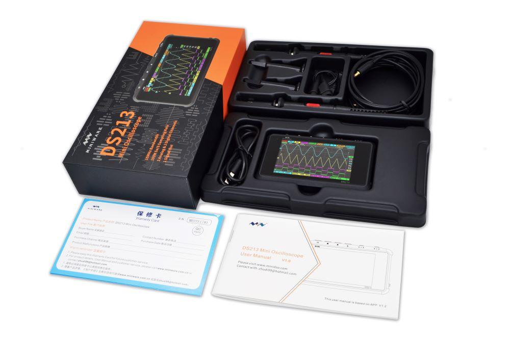 Miniware Digital Oscilloscope DS213 (Quad Channel) DS-F07