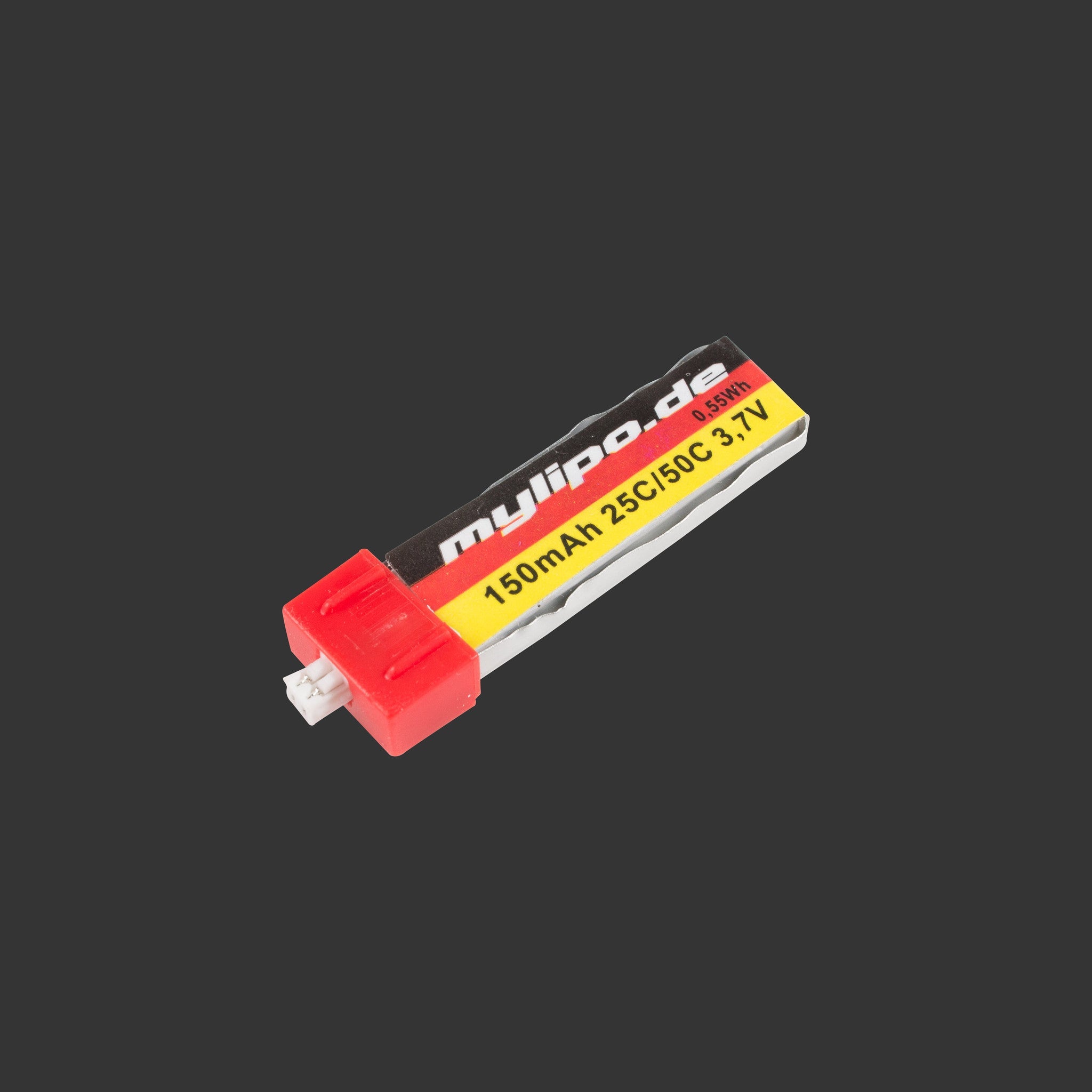 mylipo 150mAh 25C 1S LiPo Battery - Micro-JST Connector (4.4g) [DG]