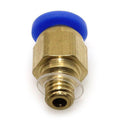 PC4-M6 Pneumatic Fitting Push to Connect for 3D Printer Bowden Extruder (1pc)
