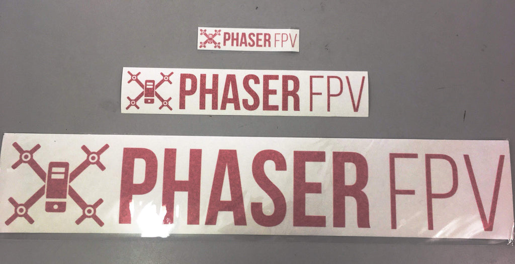 Phaser FPV Transfer Stickers 625mmx120mm