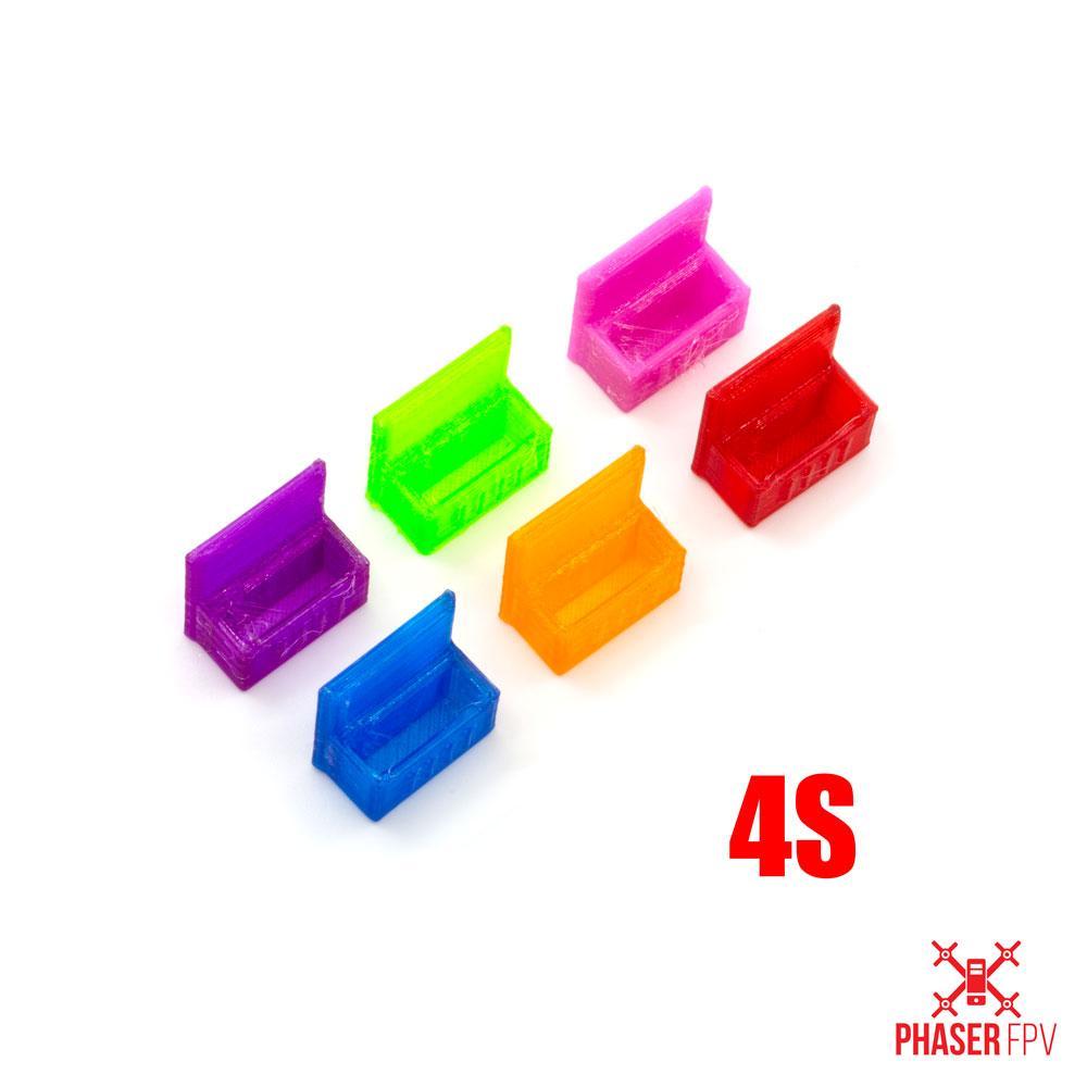 Phaser3D 4S Stick On Balance Lead Holder Emerald