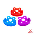 Phaser3D Armattan Rooster / Chameleon TI / Marmotte Soft Mount Arm Guards 1pc Crystal Red