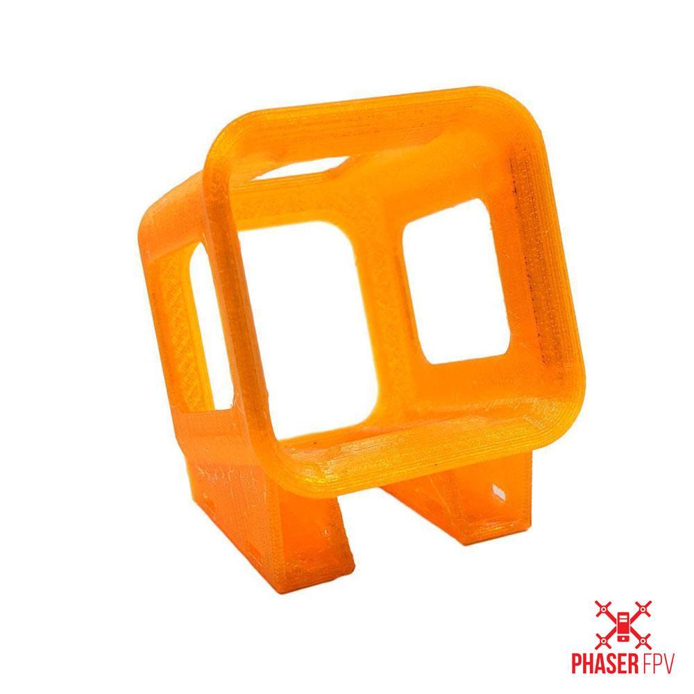 Phaser3D Generic 20 Degrees GoPro Session Mount Made In TPU Transparent Red