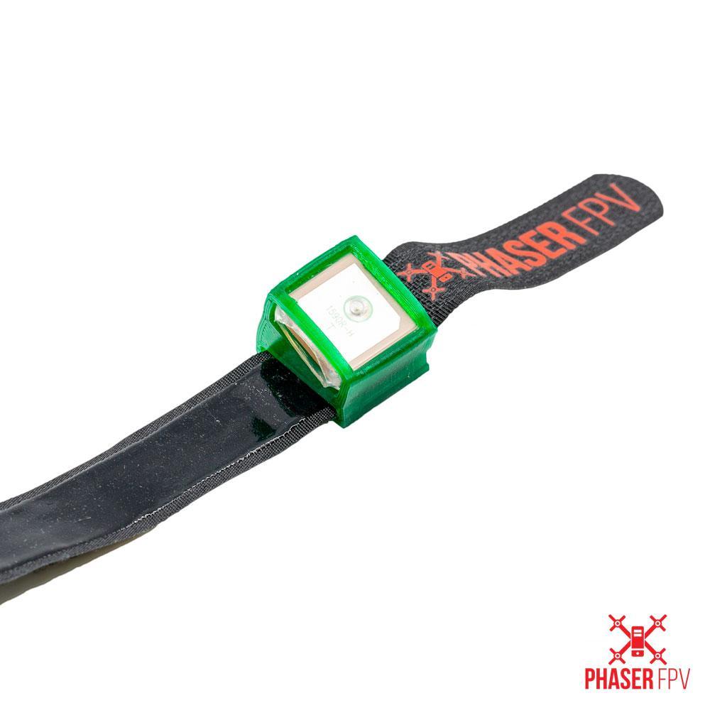 Phaser3D GPS Battery Strap Mount (Ublox M8N) Black