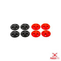 Phaser3D Printed Motor Skids 16x16 16x19 19x19 For Car Park Quad Bashers Black