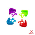 Phaser3D Reverb Soft Mount Arm Guards 1pc Crystal Red