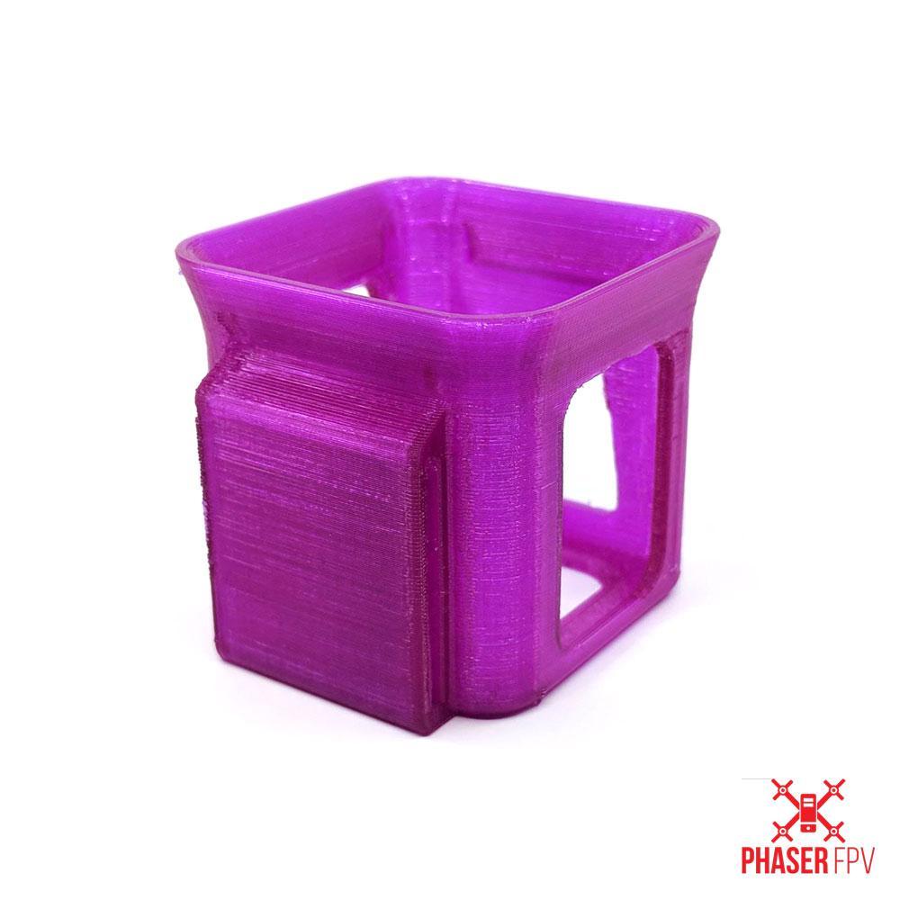 Phaser3D Rooster/Chameleon TI GoPro Session mount TPU Crystal Red